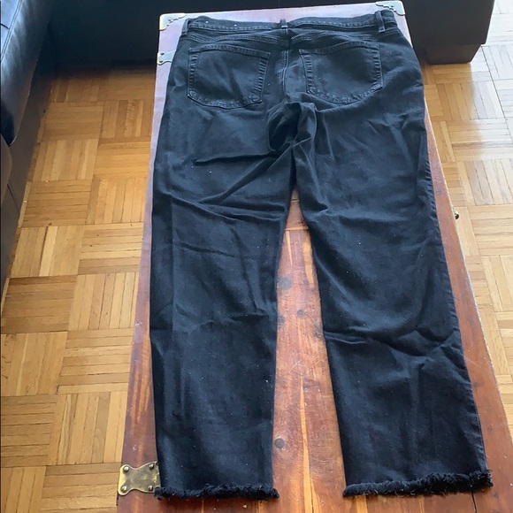 Loft crop modern straight black jeans - Picture 4 of 5